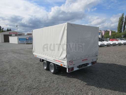 Přívěsný vozík s plachtou ZV 32 2,0T B2 3,00x1,80/1,33