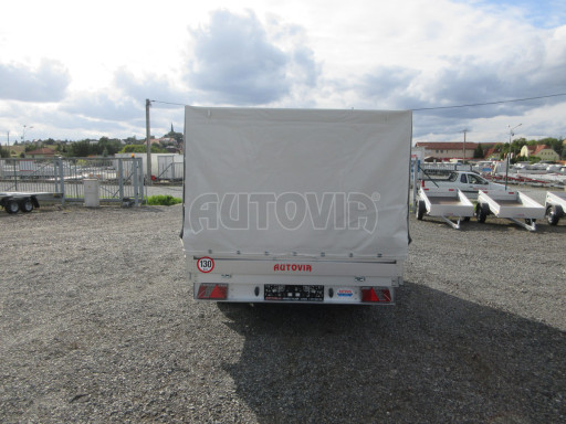 Přívěsný vozík s plachtou ZV 32 2,0T B2 3,00x1,80/1,33