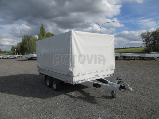 Přívěsný vozík s plachtou ZV 32 2,0T B2 3,00x1,80/1,33