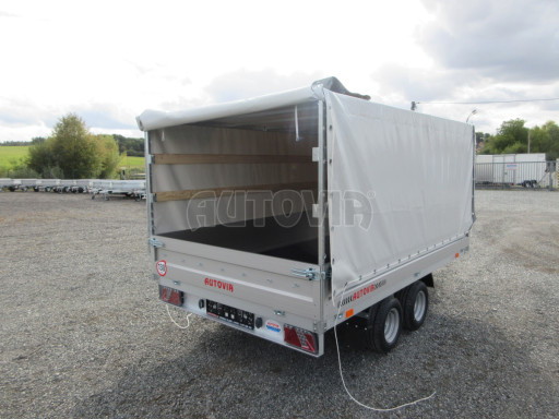Přívěsný vozík s plachtou ZV 32 2,0T B2 3,00x1,80/1,33