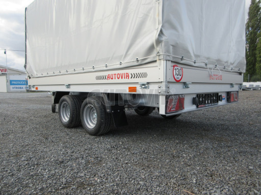 Přívěsný vozík s plachtou ZV 32 2,0T B2 3,00x1,80/1,33