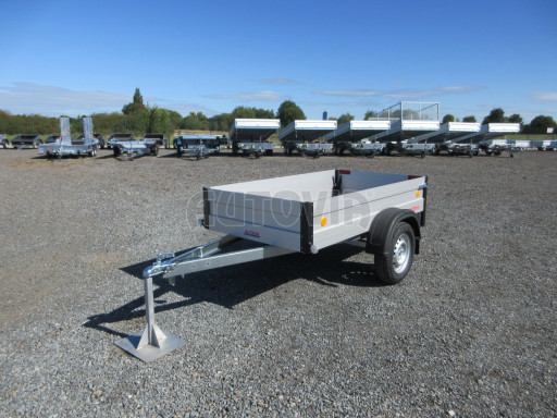 PROFI vozík s hliníkovými bočnicemi ZV 3 ALU 2,06x1,10/0,35