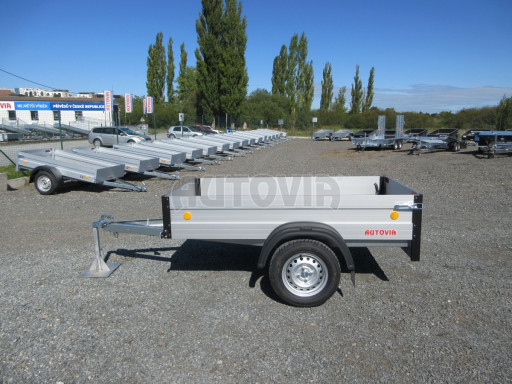 PROFI vozík s hliníkovými bočnicemi ZV 3 ALU 2,06x1,10/0,35