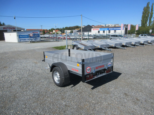 PROFI vozík s hliníkovými bočnicemi ZV 3 ALU 2,06x1,10/0,35