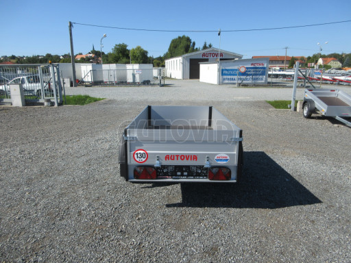 PROFI vozík s hliníkovými bočnicemi ZV 3 ALU 2,06x1,10/0,35