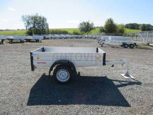 PROFI vozík s hliníkovými bočnicemi ZV 3 ALU 2,06x1,10/0,35