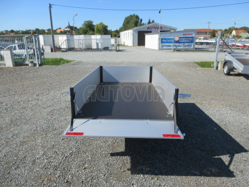 PROFI vozík s hliníkovými bočnicemi ZV 3 ALU 2,06x1,10/0,35