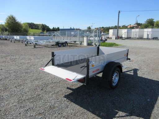 PROFI vozík s hliníkovými bočnicemi ZV 3 ALU 2,06x1,10/0,35