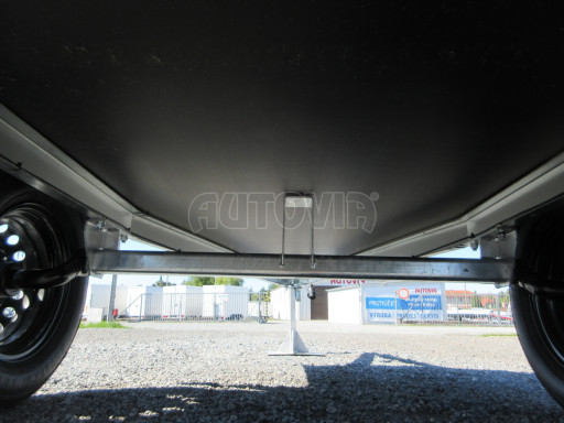 PROFI vozík s hliníkovými bočnicemi ZV 3 ALU 2,06x1,10/0,35