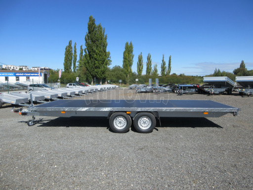 Tandemový přívěs DN 3,5T B2 6,13x2,20 plato