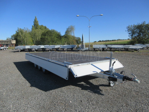 Třínápravový nákladní přívěs DN 3,5T B3 6,13x2,20/0,35 1350