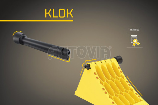 Lokhen Klok držák klínu Crowny 46, plastový č.1