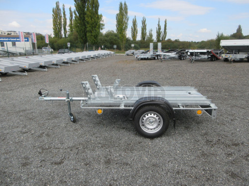Přívěsný vozík pro přepravu motocyklů MOTO 750kg 2,06x1,09 tuning č.4
