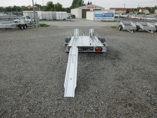 Přívěsný vozík pro přepravu motocyklů MOTO 750kg 2,06x1,09 tuning č.12