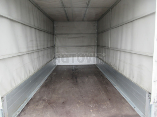 Přívěsný vozík s plachtou PUR 2,5T B2 3,75x1,80/1,85