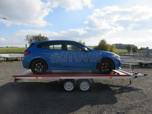 Hliníkový přepravník vozidel AD 2,7T 4,43x2,09 Red č.7