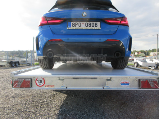 Hliníkový přepravník vozidel AD 2,7T 4,43x2,09 Red č.9