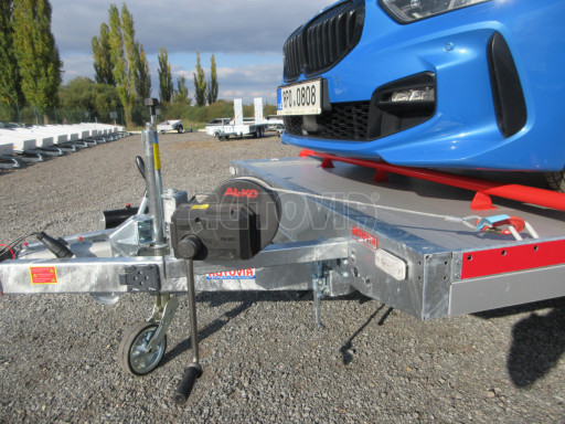 Hliníkový přepravník vozidel AD 2,7T 4,43x2,09 Red č.10