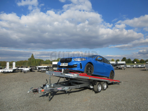 Hliníkový přepravník vozidel AD 2,7T 4,43x2,09 Red č.11