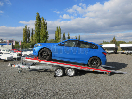 Hliníkový přepravník vozidel AD 2,7T 4,43x2,09 Red č.12