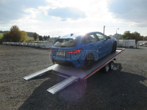 Hliníkový přepravník vozidel AD 2,7T 4,43x2,09 Red č.13