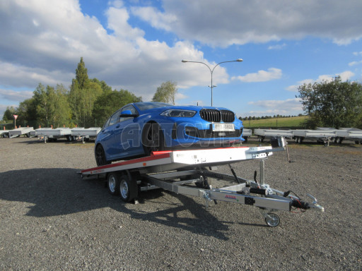 Hliníkový přepravník vozidel AD 2,7T 4,43x2,09 Red č.16