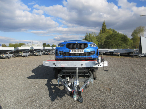 Hliníkový přepravník vozidel AD 2,7T 4,43x2,09 Red č.17