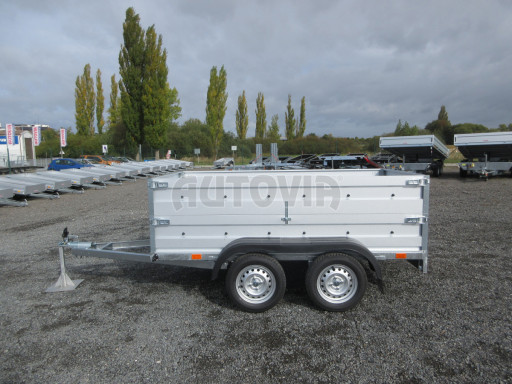 Nebrzděný přívěs AVM N2 2,52x1,30/0,70 nástavba č.4