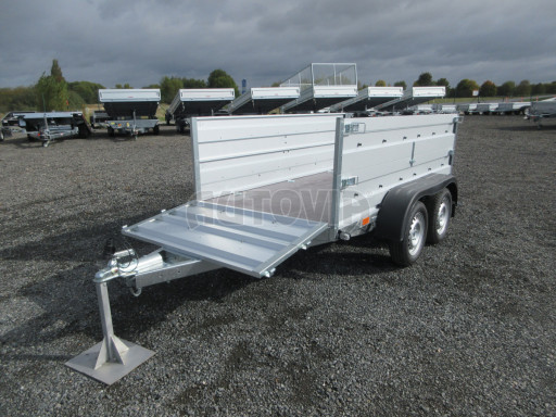 Nebrzděný přívěs AVM N2 2,52x1,30/0,70 nástavba č.11