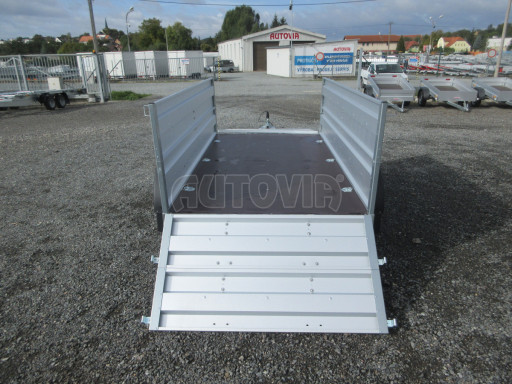 Nebrzděný přívěs AVM N2 2,52x1,30/0,70 nástavba č.13
