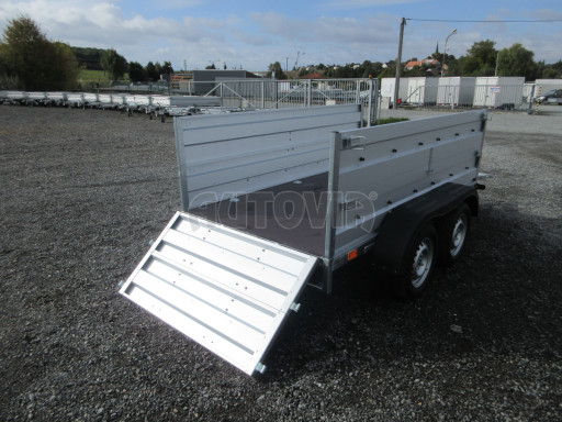 Nebrzděný přívěs AVM N2 2,52x1,30/0,70 nástavba č.14