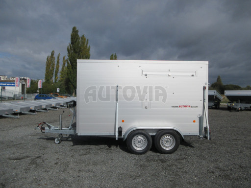 Přepravník hospodářských zvířat VER 2,7T 3,50x1,75/1,90 přepážka, naviják č.5