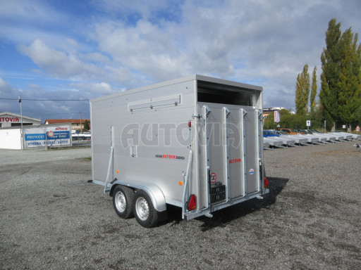 Přepravník hospodářských zvířat VER 2,7T 3,50x1,75/1,90 přepážka, naviják č.6