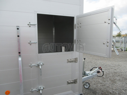 Přepravník hospodářských zvířat VER 2,7T 3,50x1,75/1,90 přepážka, naviják č.13