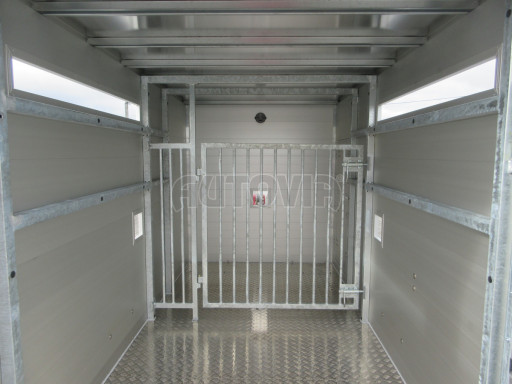 Přepravník hospodářských zvířat VER 2,7T 3,50x1,75/1,90 přepážka, naviják č.4