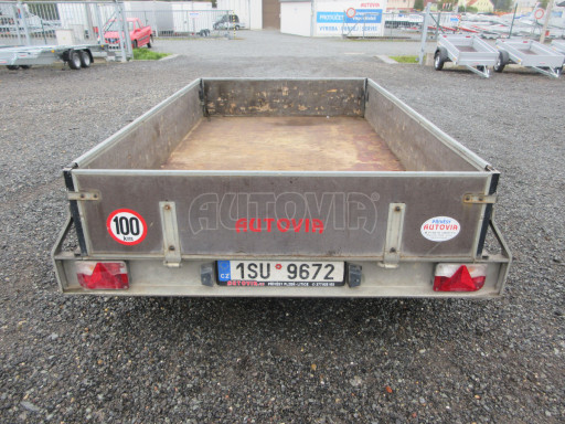 Dvounápravový přívěs ZV 27 750kg N2 2,50x1,48/0,35 POČ č.6