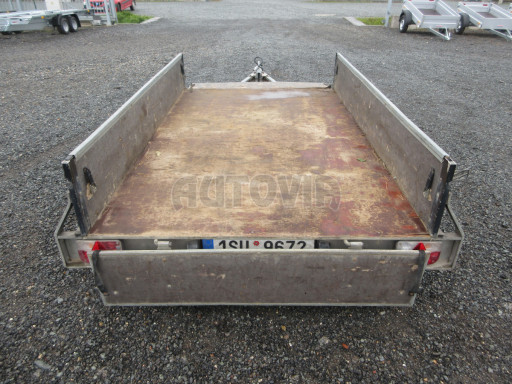 Dvounápravový přívěs ZV 27 750kg N2 2,50x1,48/0,35 POČ č.13