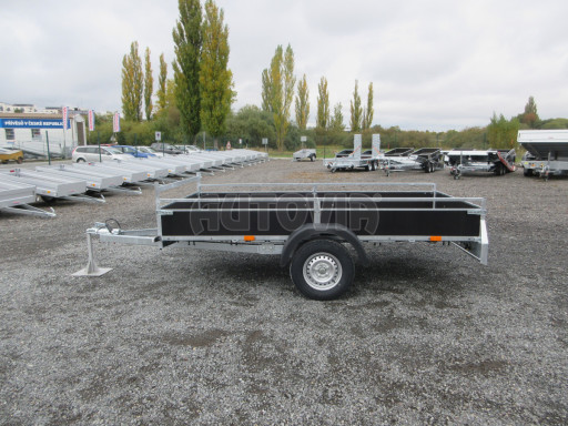 Nebrzděný jednoosý PROFI přívěs VA 750kg 3,01x1,48/0,30 RE POČ zes. náprava* č.21