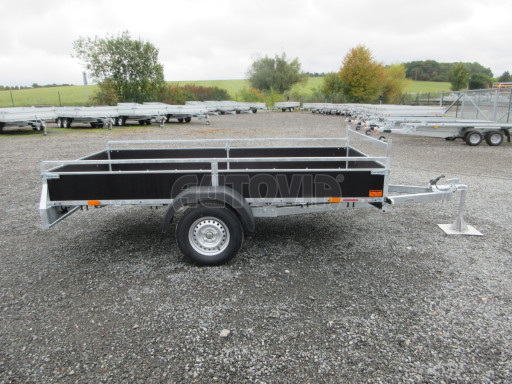 Nebrzděný jednoosý PROFI přívěs VA 750kg 3,01x1,48/0,30 RE POČ zes. náprava* č.25
