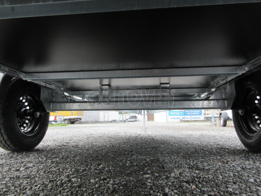 Nebrzděný jednoosý PROFI přívěs VA 750kg 3,01x1,48/0,30 RE POČ zes. náprava* č.30