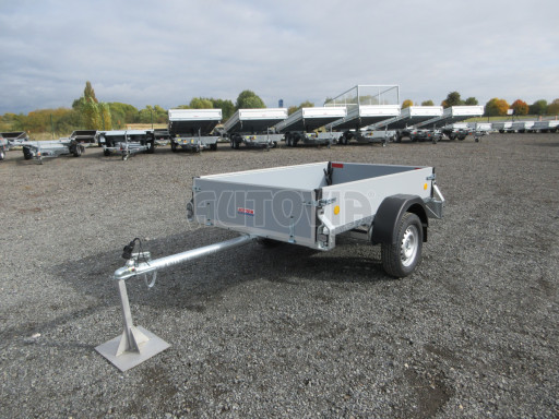 Jednonápravový PROFI přívěs ZV 23 N1 2,06x1,24/0,35 POČ zesílená náprava č.3