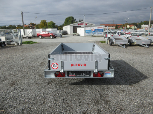 Jednonápravový PROFI přívěs ZV 23 N1 2,06x1,24/0,35 POČ zesílená náprava č.6