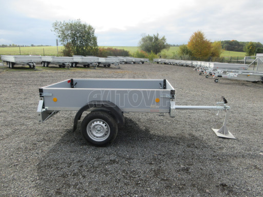 Jednonápravový PROFI přívěs ZV 23 N1 2,06x1,24/0,35 POČ zesílená náprava č.8