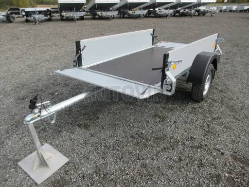 Jednonápravový PROFI přívěs ZV 23 N1 2,06x1,24/0,35 POČ zesílená náprava č.11