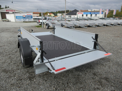 Jednonápravový PROFI přívěs ZV 23 N1 2,06x1,24/0,35 POČ zesílená náprava č.12