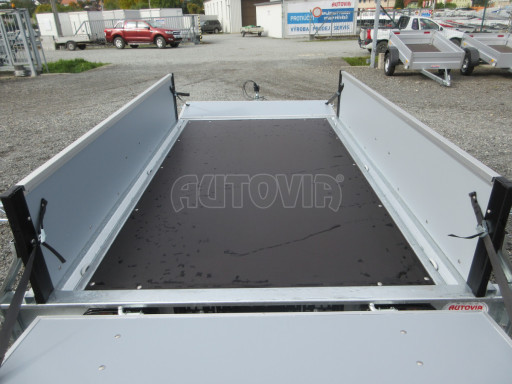 Jednonápravový PROFI přívěs ZV 23 N1 2,06x1,24/0,35 POČ zesílená náprava č.13