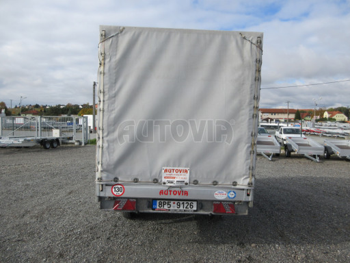 Bazarový přívěs s plachtou ZV 33 2,7T B2 3,33x1,70/1,80