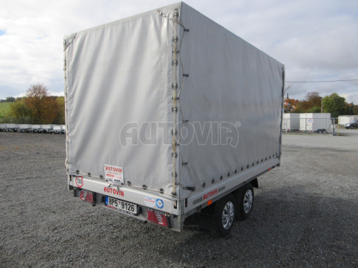 Bazarový přívěs s plachtou ZV 33 2,7T B2 3,33x1,70/1,80