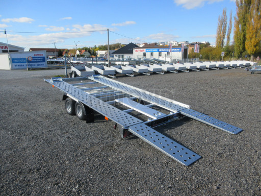 Sklápěcí přívěs pro přepravu aut BET 10 2,7T 4,00 x 2,02 č.16