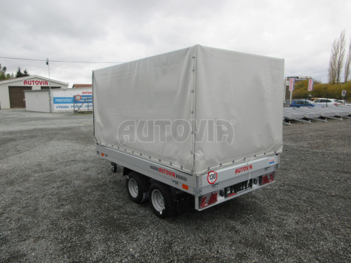 Přívěs za auto s plachtou ZV 22 2,7T B2 2,55x1,50/1,35 10